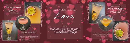 A 'Passionate Heart' - Our Valentines Trio Cocktail Pouch!